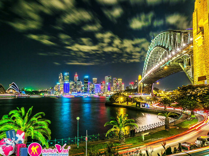 Du lịch Úc lễ hội ánh sáng Vivid Sydney từ Sài Gòn giá tốt 2025